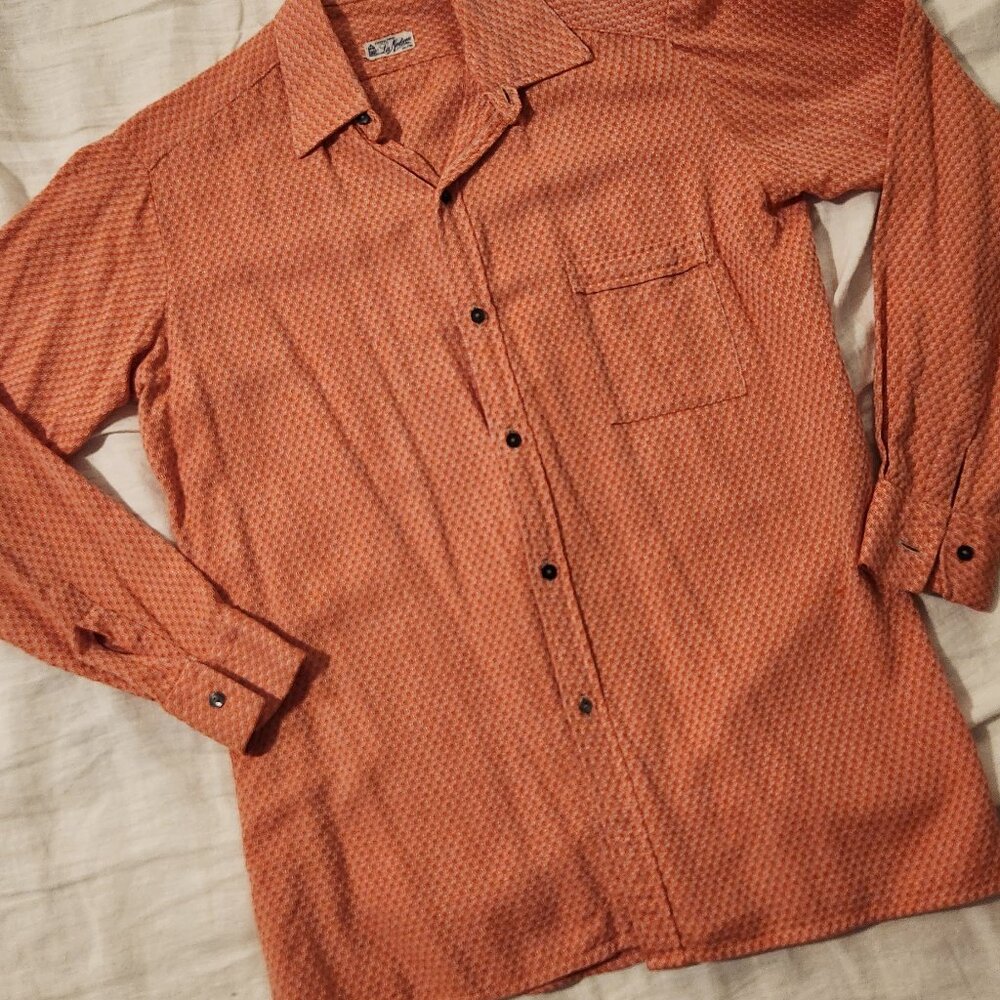 Confezioni La Medicea, Vtg Bespoke Custom-Made Italian L/S Shirt - Size Small